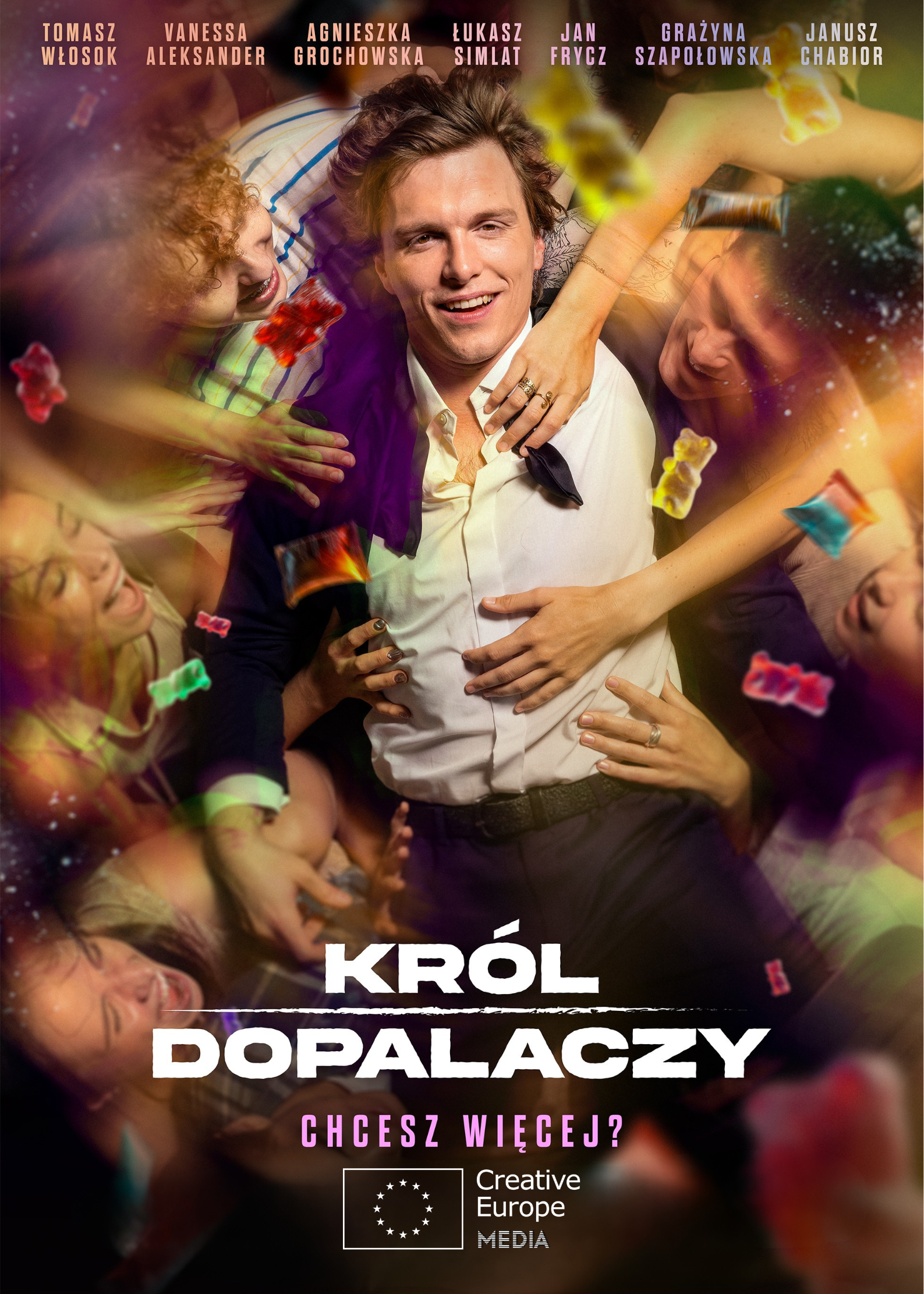 Plakat Król dopalaczy